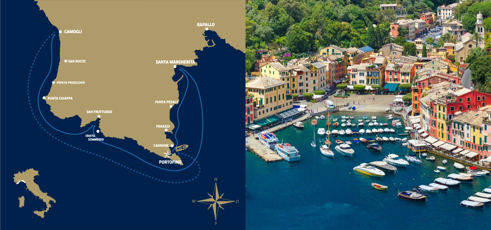 Portofino & Cinque Terre Yacht Experience