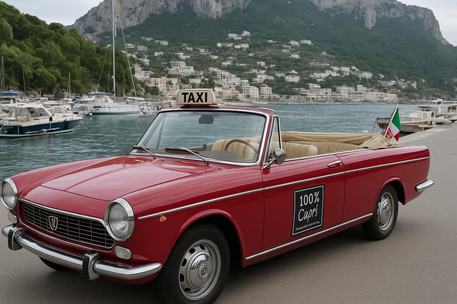 Vintage car transfer